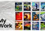 create aesthetic instagram and pinterest post designs
